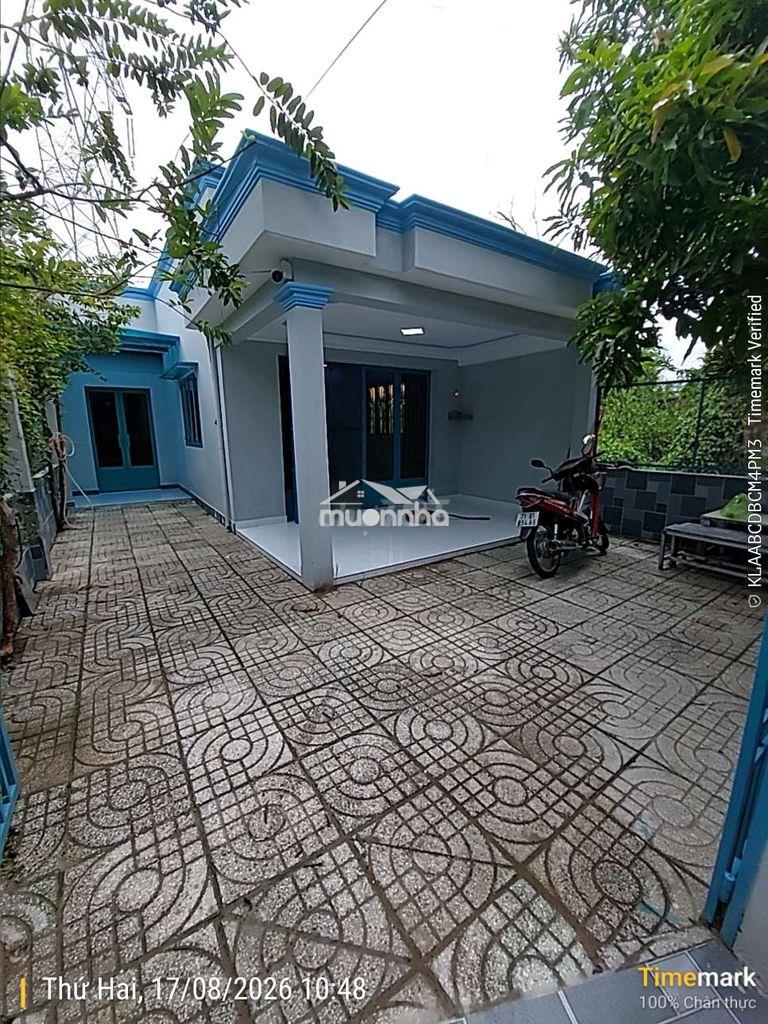 Bán nhà 130m2 số nhà huyện. thuế riêng. xã phong phú ql50