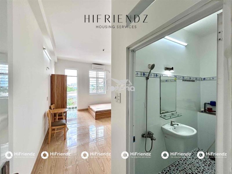 Studio ban công thoáng mát rộng rãi full nội thất tại quận 6