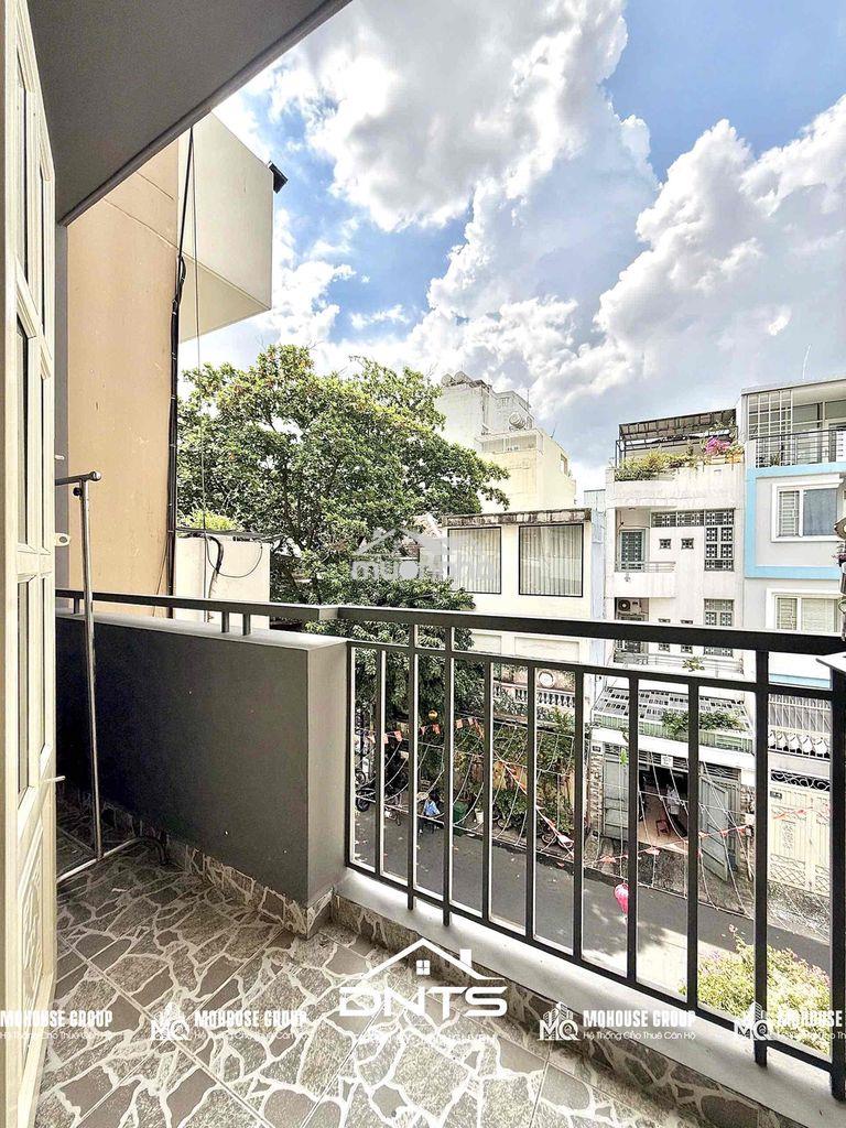 Căn hộ tách bếp balcony 35m2 full nội thất đh isb, chợ tân định - Ảnh 4
