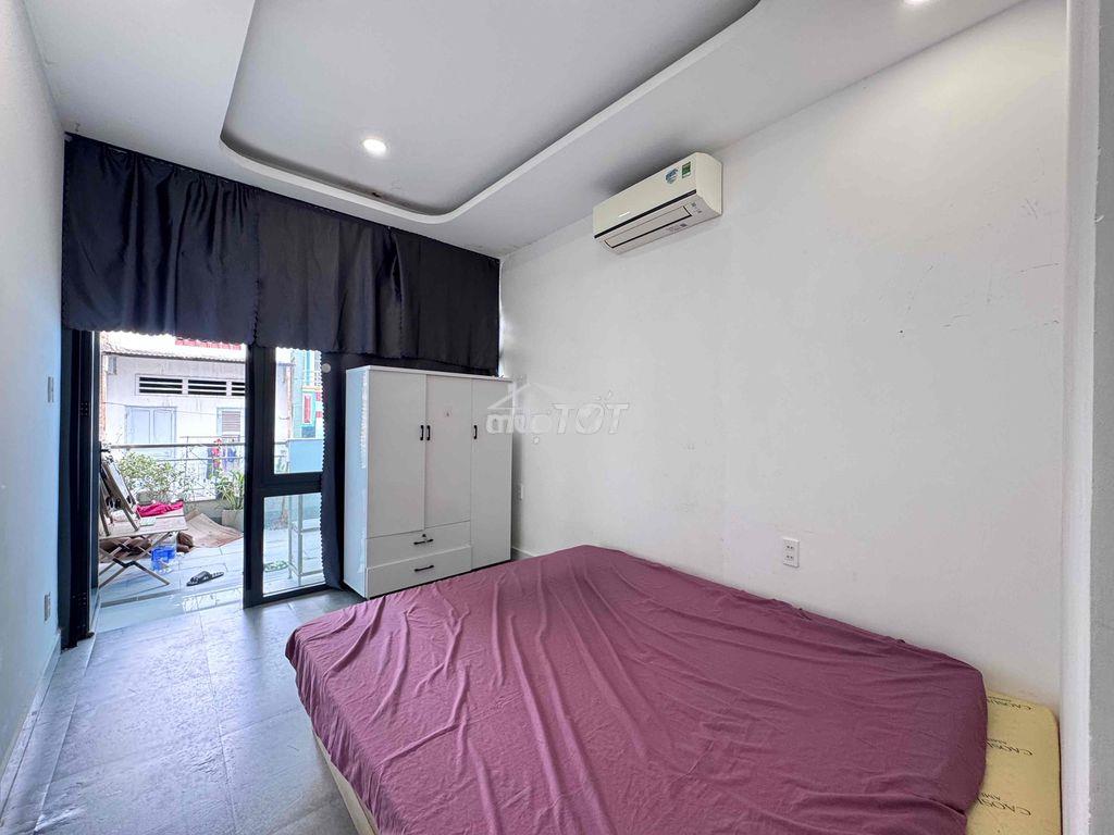 Cho thuê 1pn ngăn bếp balcon siêu rộng 30m2 ngay lê văn sỹ quận 3 - 2