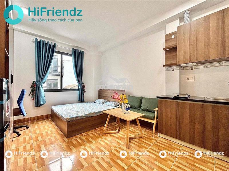 Studio full nội thất cửa sổ trời mới xây ngay công viên phần mềm q12