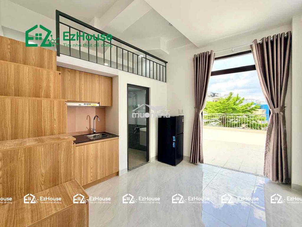 Gác ban công full nội thất ngay quang trung gò vấp rộng 35m2 - 2
