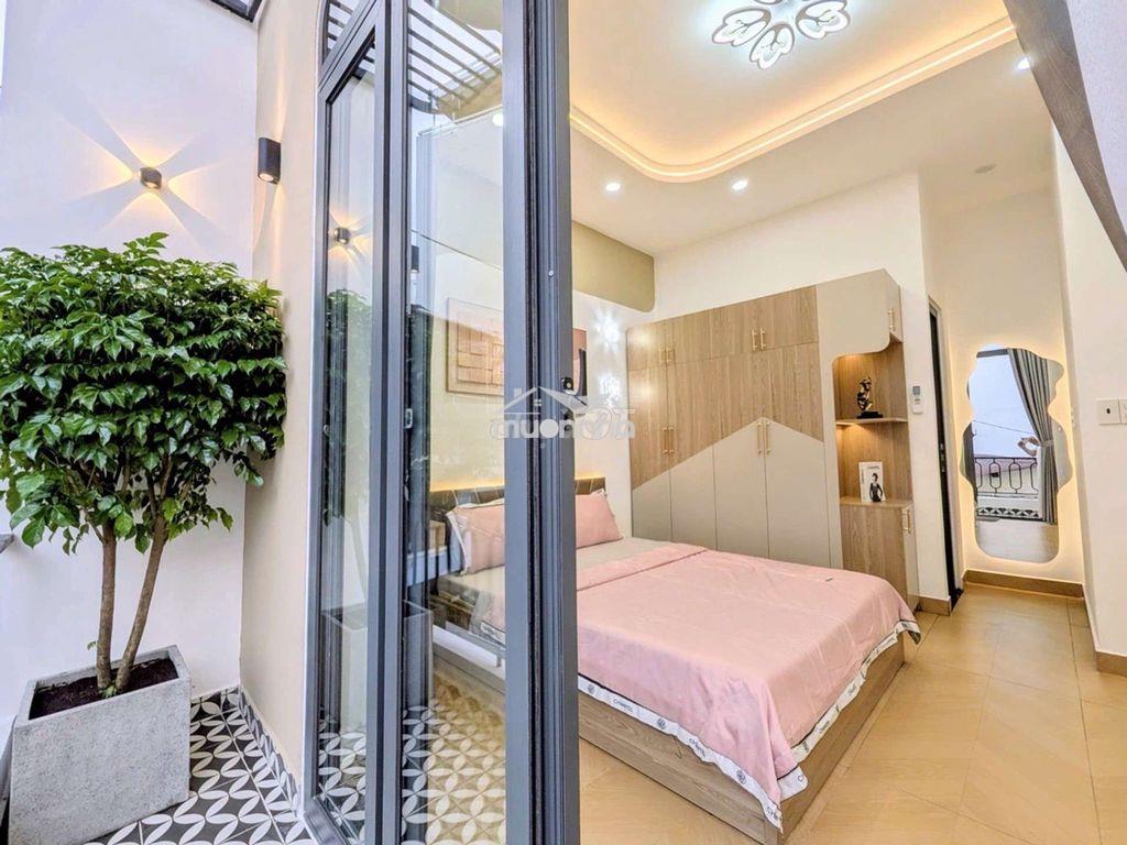 Gấp bán nhà mới đủ công năng, nội thất - nguyễn văn đậu - chỉ 5,7ty - 3