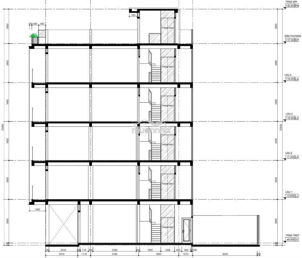 Có thang máy - hơn 400m2 sử dụng - số 35 cống quỳnh, quận 1 - 2