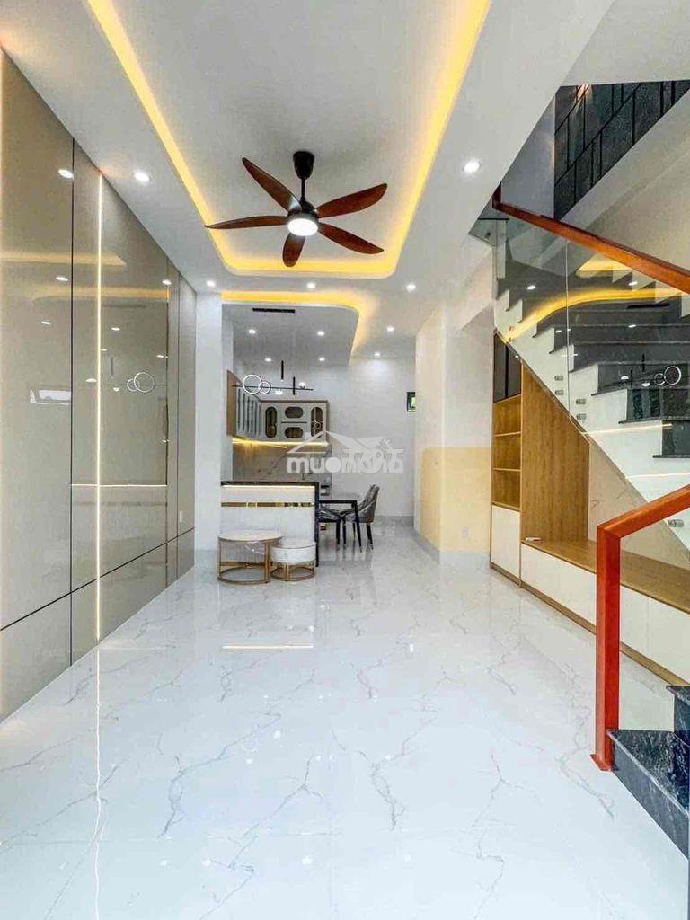 Nhà xây mới 100% - hẻm 2 đường 3 tháng 2 gần chợ da liễu - 2