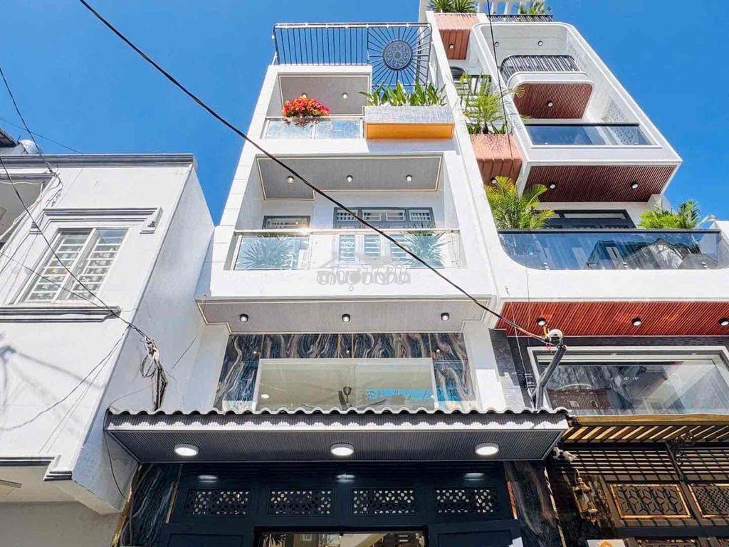 Cho thuê nhà phường tây thạnh khu vip 4 x 17 m đúc 4 tấm : 5pn - 4