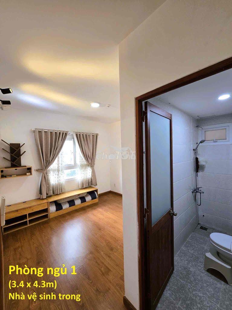 Cho thuê căn hộ chung cư an phú đông -2pn, 2wc- có máy lạnh - 3