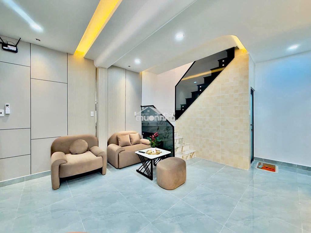 Nhà mới mai xuân thưởng, ngang 7,5m, 2 tầng đúc, 3 pn tặng nội thất - 3