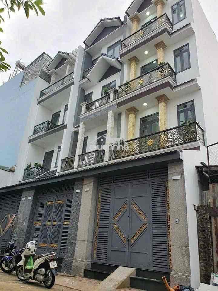 Nhà phú thọ hoà, 4x17m, 3 lầu sân thượng nhà bao đẹp, 5 pn - 2