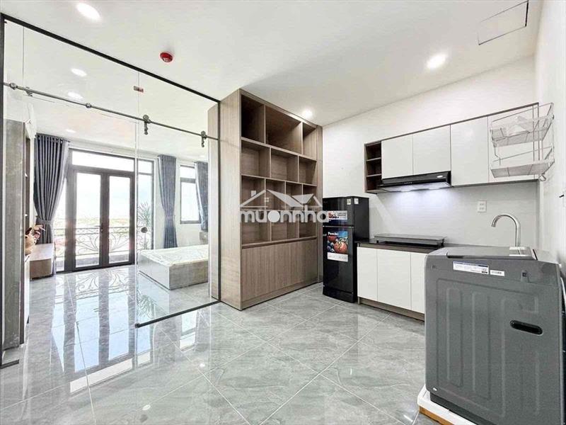 Cho thuê chung cư mini 1 phòng ngủ tách bếp, ban công như hình