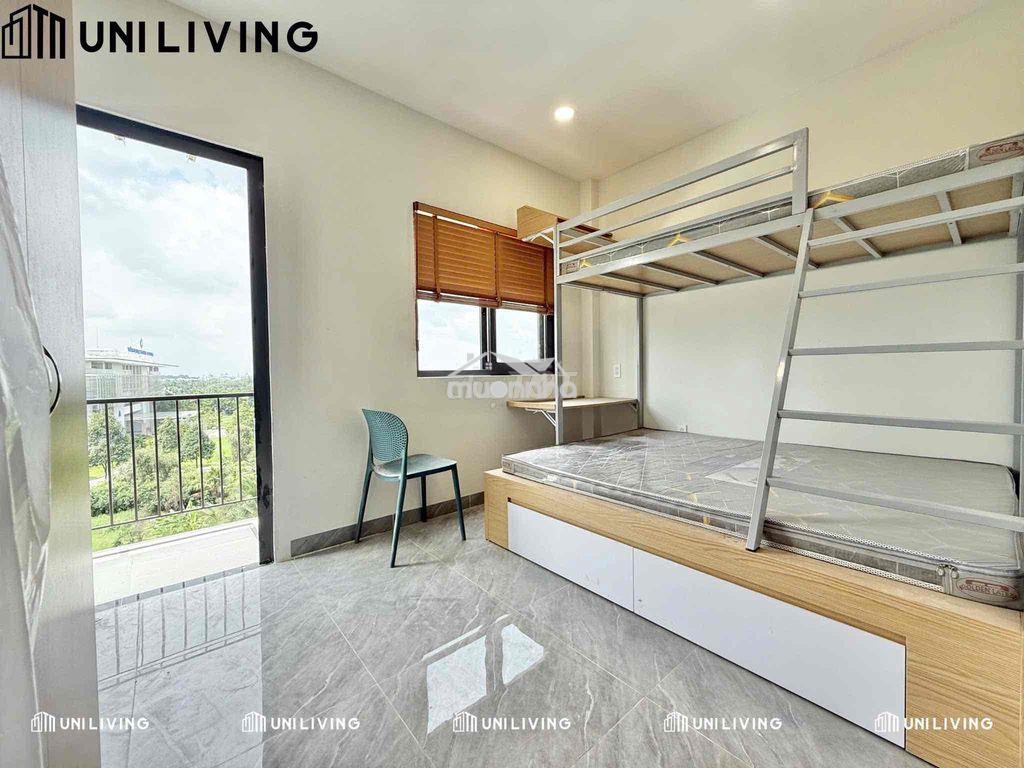 Cho thuê studio mới xây full nội thất ở đh ufm, hutech, khu cnc, fpt - 2