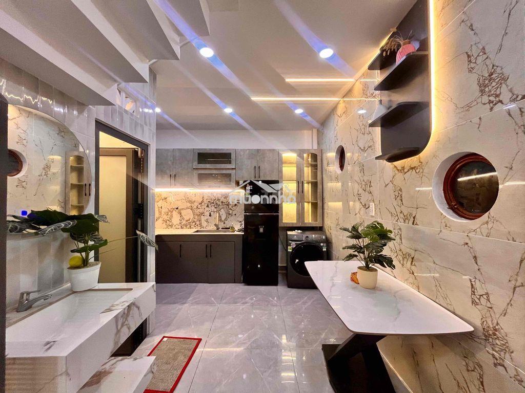Cho thuê nhà 2pn 2wc - sẵn nội thất, gần ngã 4 dương quảng hàm - nts - 4