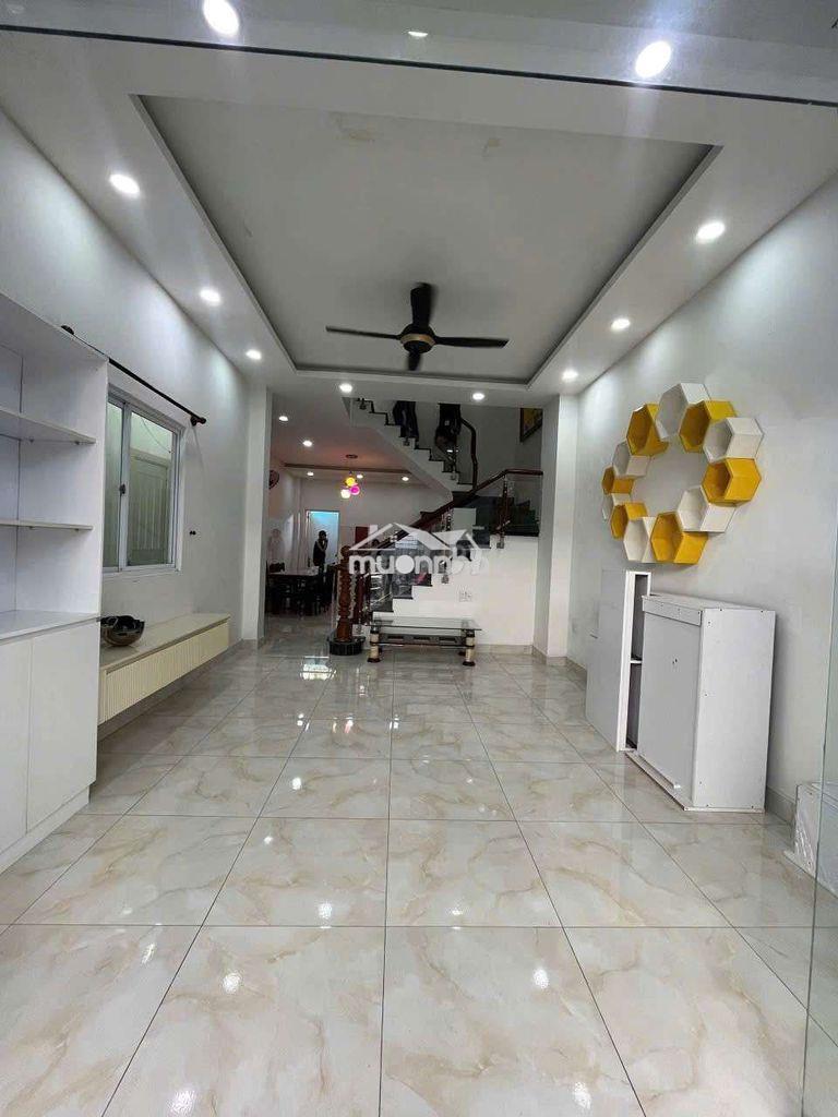 Nhà 1 trệt 2 lầu 4x16m 4 phòng 5 wc hẻm 1979 huỳnh thị đồng - 2