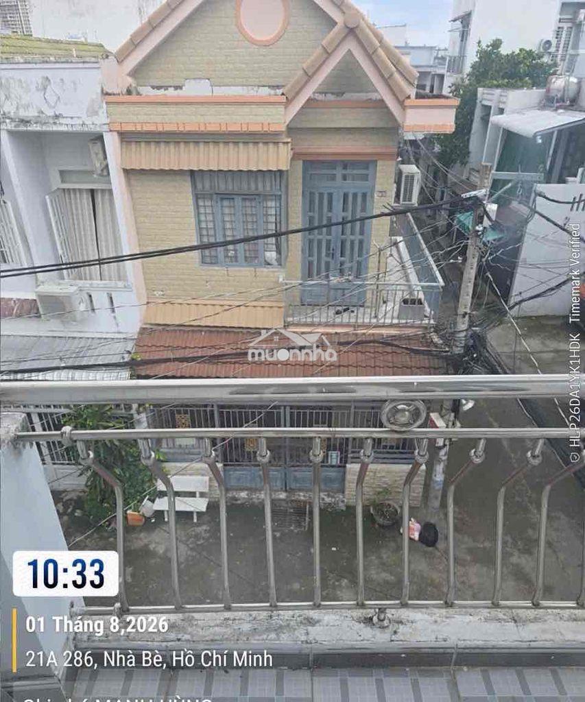 Bán nhà góc 2 mt hẻm 1886 huỳnh tấn phát nhà bè - 2