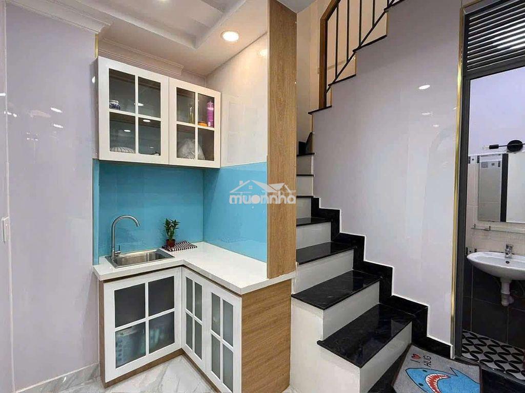 Nhà nc mới ken full nội thất xịn tr 2 lầu st 2pn 3vs ph.văn trị qbt - 2