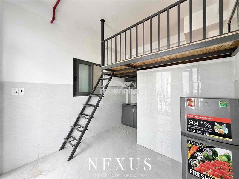 Gác ban công full nội thất mới xây 100%_vườn lài q12_thang máy