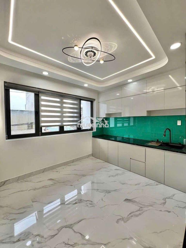 Bán nhà tặng nội thất đường lê văn quới: 4mx13m đúc 1 lửng 3 lầu - Ảnh 4