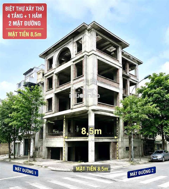 Chính chủ bán biệt thự trần kim xuyến . yên hoà 168,6m2