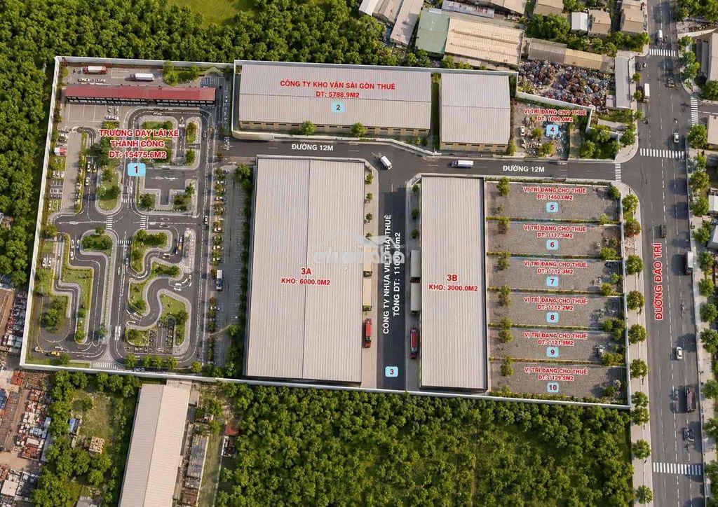 Cho thuê đất trống diện tích hơn 1000m2 mặt tiền đường đào trí - q7 - 2