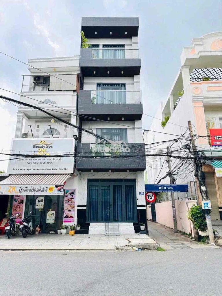 Cho thuê nhà 1 trệt 3 lầu mới xây mặt tiền phạm ngũ lão - thích hợp kd