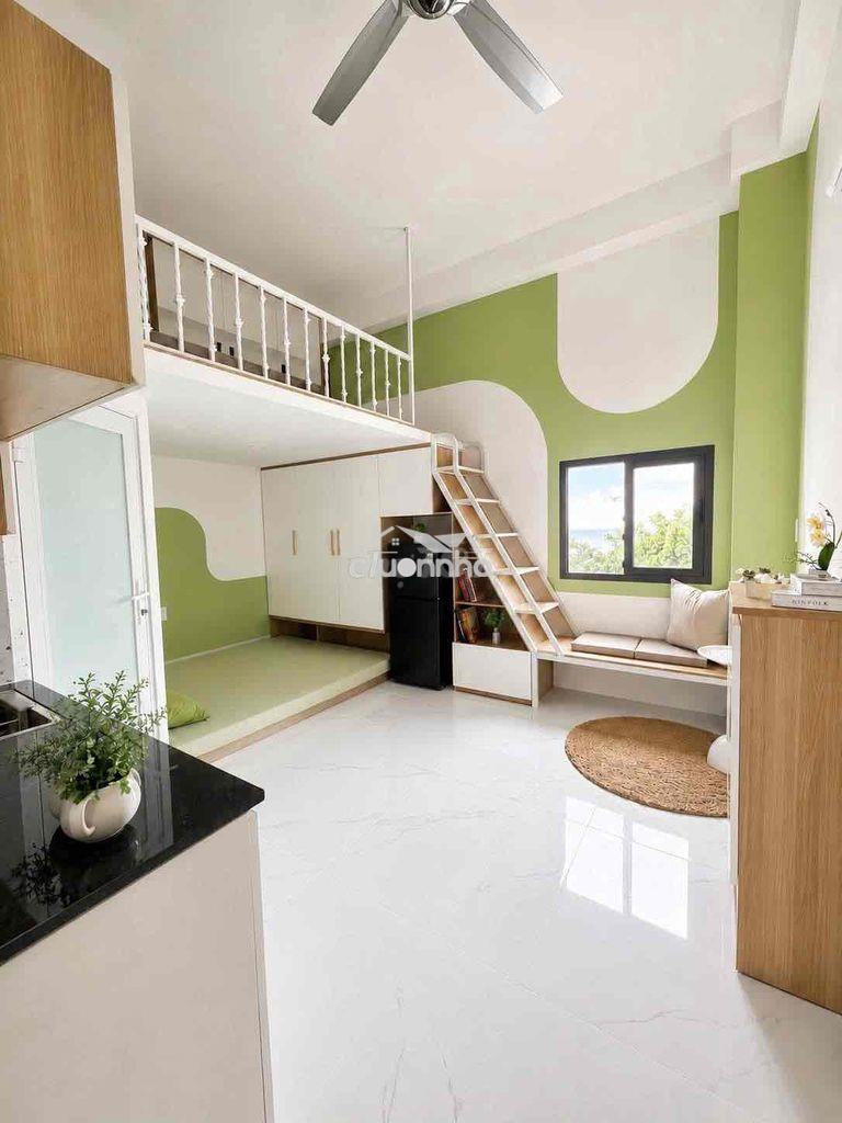 Khai trương chdv mới xây full nội thất tại lê trọng tấn giá chỉ 4tr5 (