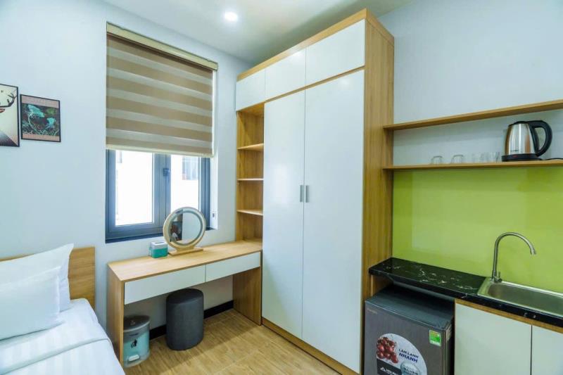 Căn hộ studio cực rộng  ban công hẻm xe hơi  50m2  gần đại học vlu cầu bình lợi bình thạnh - 4