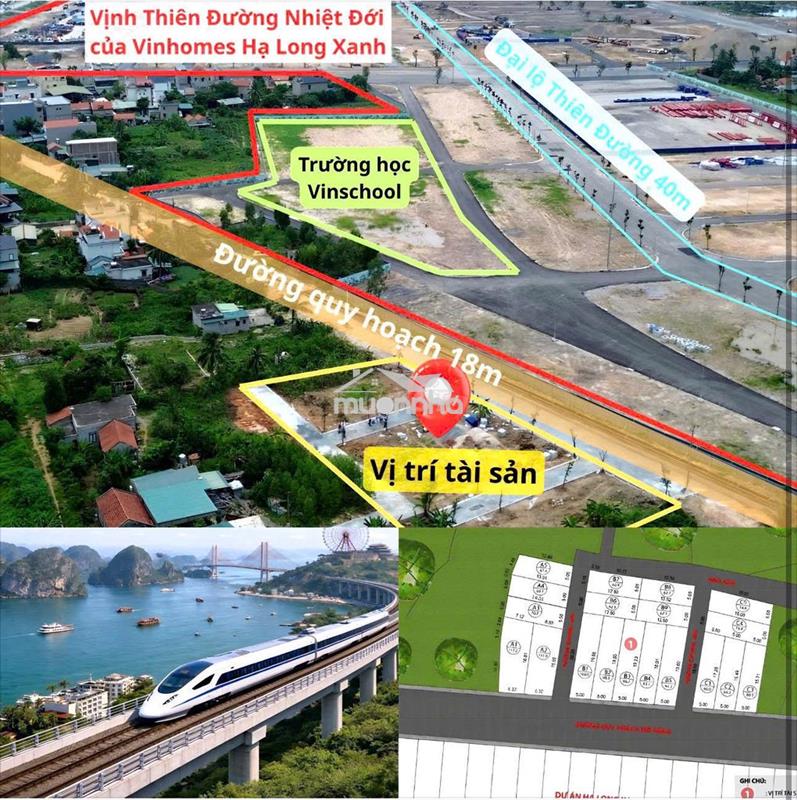 Mở bán quỹ căn fo giá đầu tư full thổ cư liền kề dụ án hạ long xanh