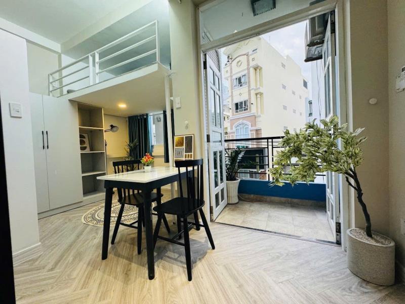 Cho thuê duplex có ban công – nguyễn cửu vân, bình thạnh gần hiu, uef & đh mở