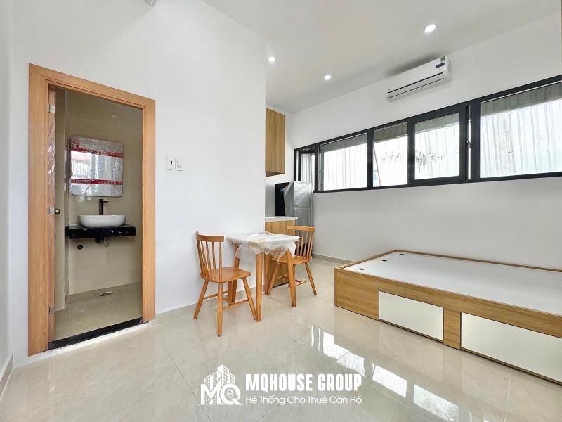 Studio mới 100% qua là bóc seal - tiện qua aeon tân phú, go phú thạnh - thang máy, máy giặt riêng
