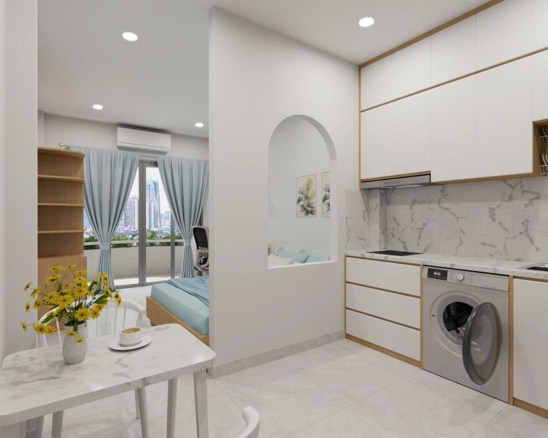  Khai trương căn hộ mới 100% – 1pn rộng 50m² – ban công thoáng – cách cầu thị nghè 5 phút - Ảnh 2