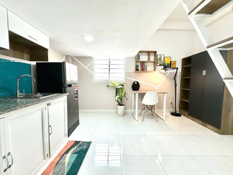 Cho thuê phòng duplex chỉ 4,5 cá full nội thất quận gò vấp - Ảnh 2