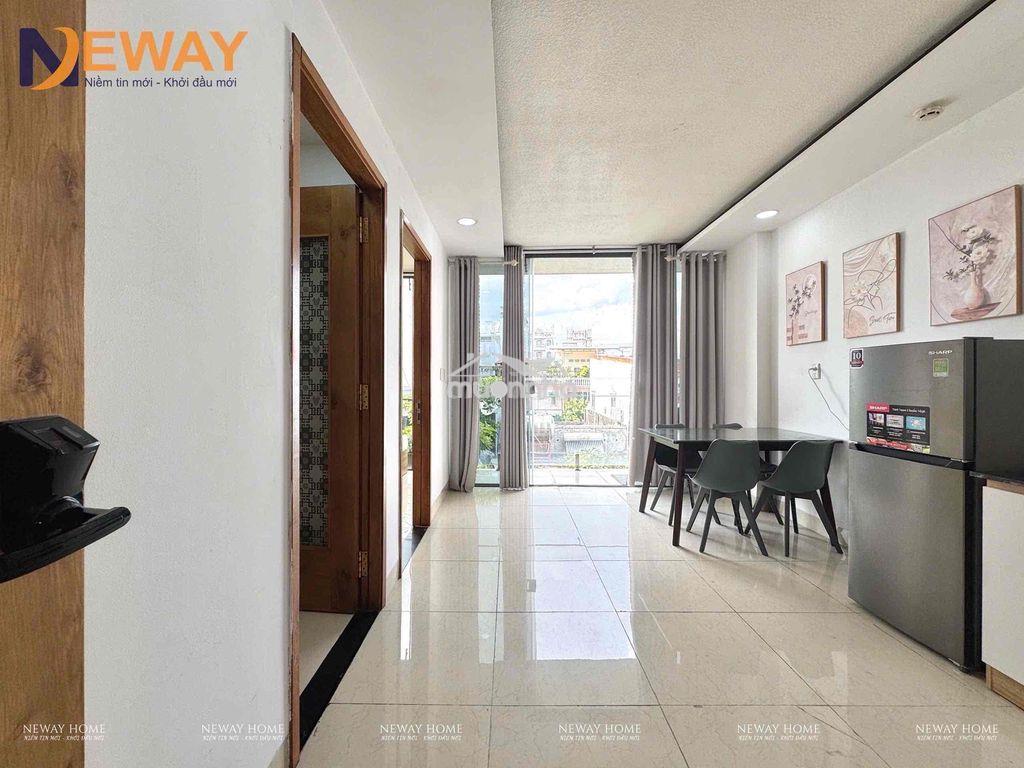 Căn hộ 2 phòng ngủ 2wc mới xây ban công rộng -thang máy gần etown - Ảnh 2