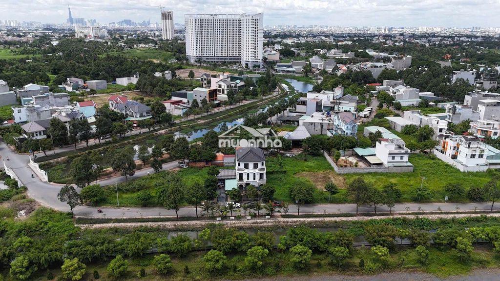 Bán lô biệt thự mặt sông 352m2 ngang 16m-có bờ kè trước nhà thoáng mát - 4