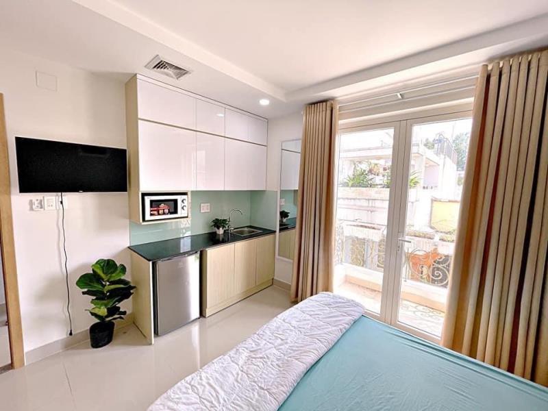 Phòng mới nội thất đầy đủ, cửa sổ thoáng gần ngay ueh cs n, ở được ngay - Ảnh 3
