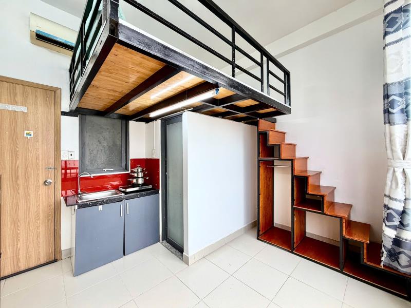 Gác lửng cửa sổ siêu lớn, nộ thất đầy đủ xô viết nghệ tĩnh cạnh đh giao thông vận tải - Ảnh 2