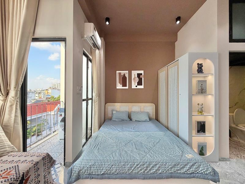 [Tân phú] phòng trọ dạng studio có cửa sổ nội thất cơ bản – gần tân hương, tân kỳ tân quý, lê đình thám    - Ảnh 2