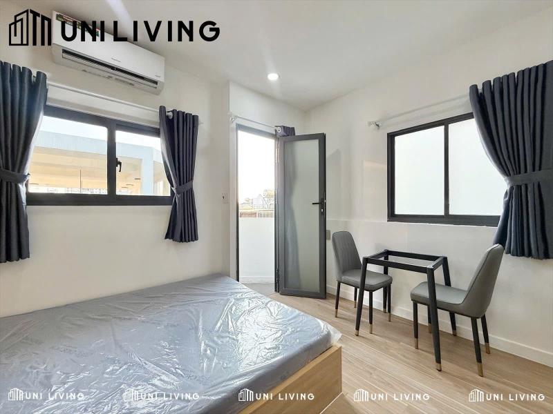 Khai trương căn hộ  - 35m2 - ban công riêng - full nội thất - gần đh văn lang, hiu