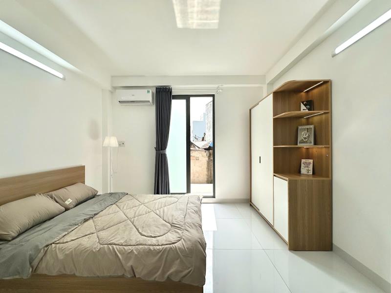 Studio ban công, full nội thất, gần hutech, thương mại, gtvt, di chuyển q1, thủ đức