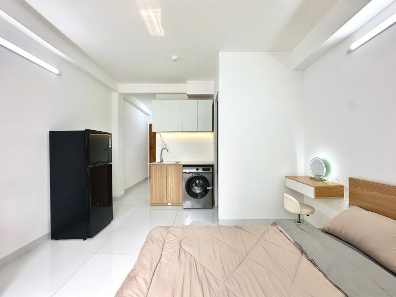 Studio ban công, full nội thất, gần hutech, thương mại, gtvt, di chuyển q1, thủ đức - Ảnh 3
