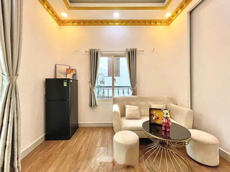 Căn hộ cho thuê bancol 40m2 full nội thất nằm gần lotte mart vivo city ufm rmit tdt ntt quận 7