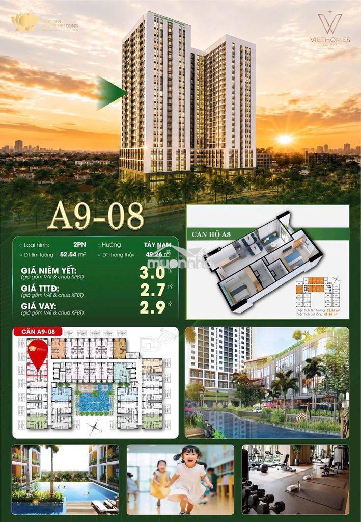 🌇 Căn 2pn tây nam ,tầm nhìn thoáng ,chỉ 2,7 tỷ! và còn nhiều căn khác