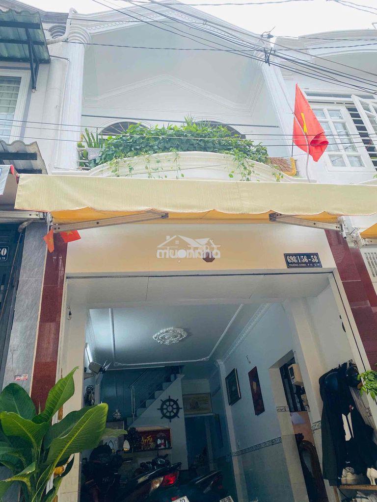 2 mặt tiền hẻm xe hơi trường chinh 3,2x14m 2 tầng nhà mới chỉ 4,5 tỷ - 2