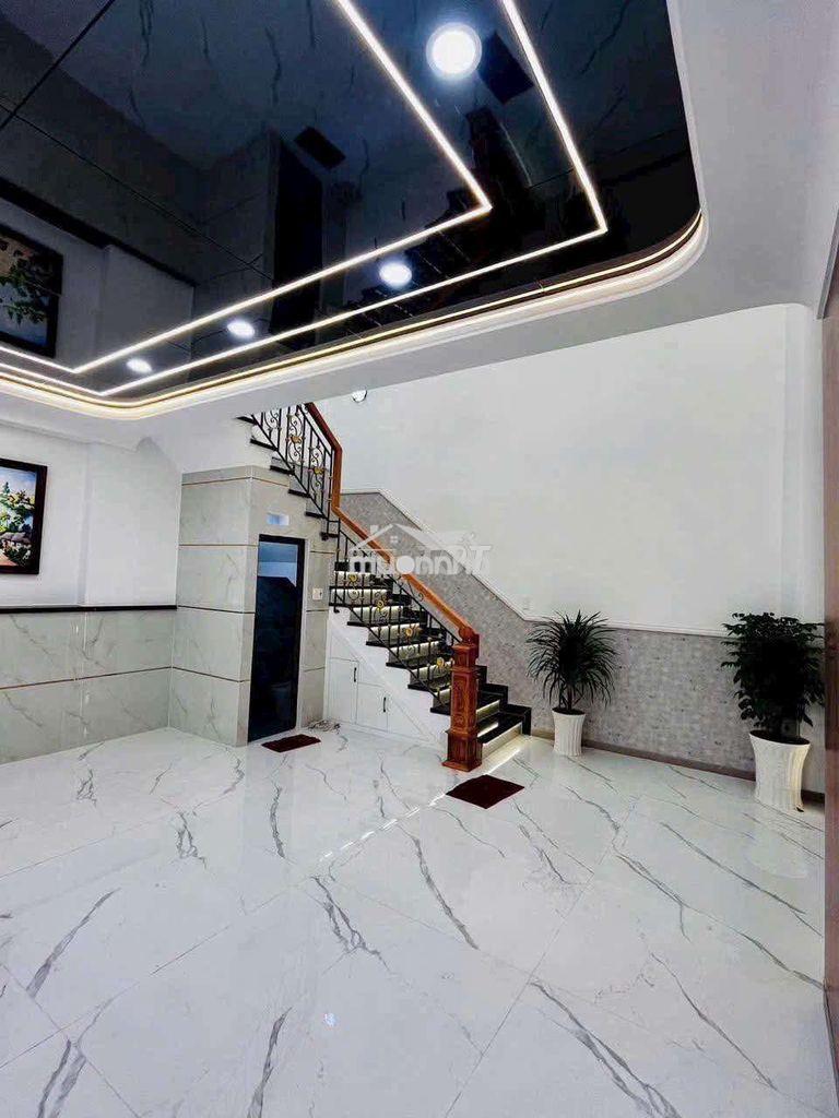 Nhà 1 trệt 4 lầu full nội thất cao cấp đường phan anh btđ bình tân  - 2