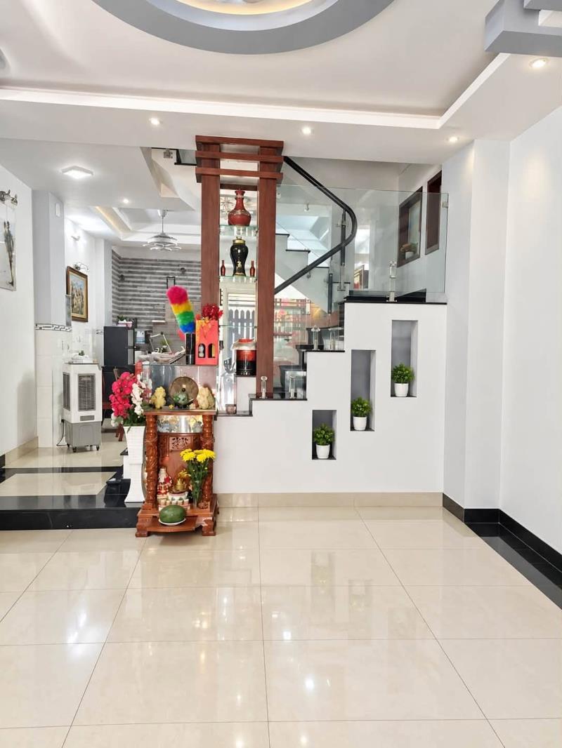 Giảm sâu chỉ 9.x – bán nhà tây thạnh 4 tầng 70m ngang 5m hxh tránh - Ảnh 2