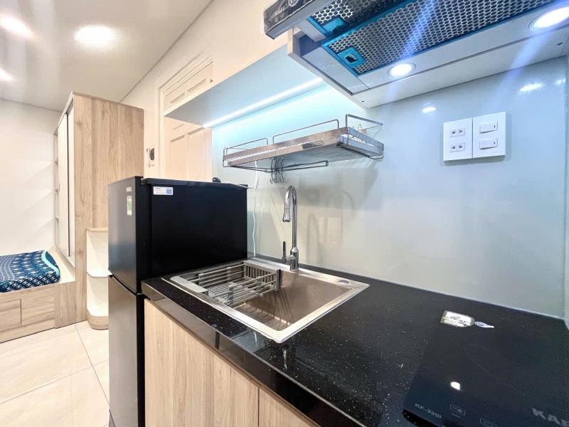 Cho thuê căn hộ full nội thất gần trường học và đại học như đh văn lang, đh sư phạm  – trần bình trọng, p.5, bình thạnh - Ảnh 4