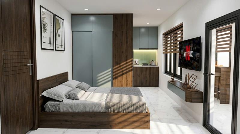 Tòa nhà mới full nội thất, thiết kế hiện đại, gần quận 1, phạm văn đồng, sân bay , công  viên gia định, 