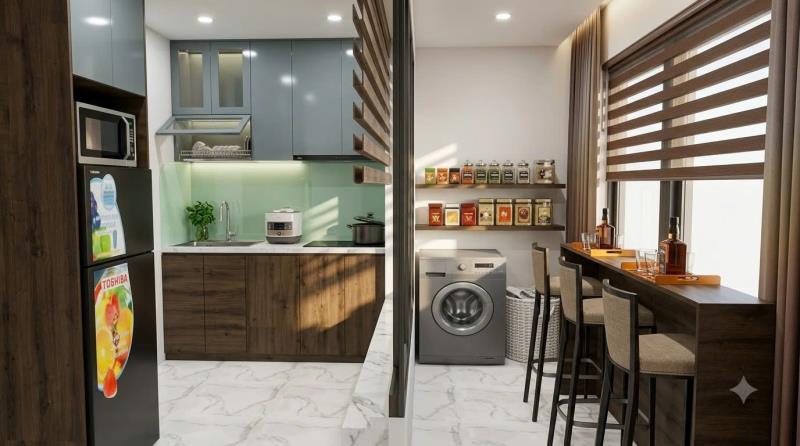 Tòa nhà mới full nội thất, thiết kế hiện đại, gần quận 1, phạm văn đồng, sân bay , công  viên gia định,  - Ảnh 3