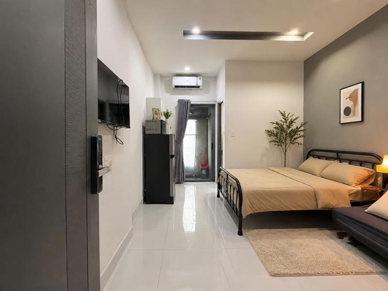Khai trương căn hộ studio nhiêu tứ – ban công – gần phan xích long - Ảnh 2