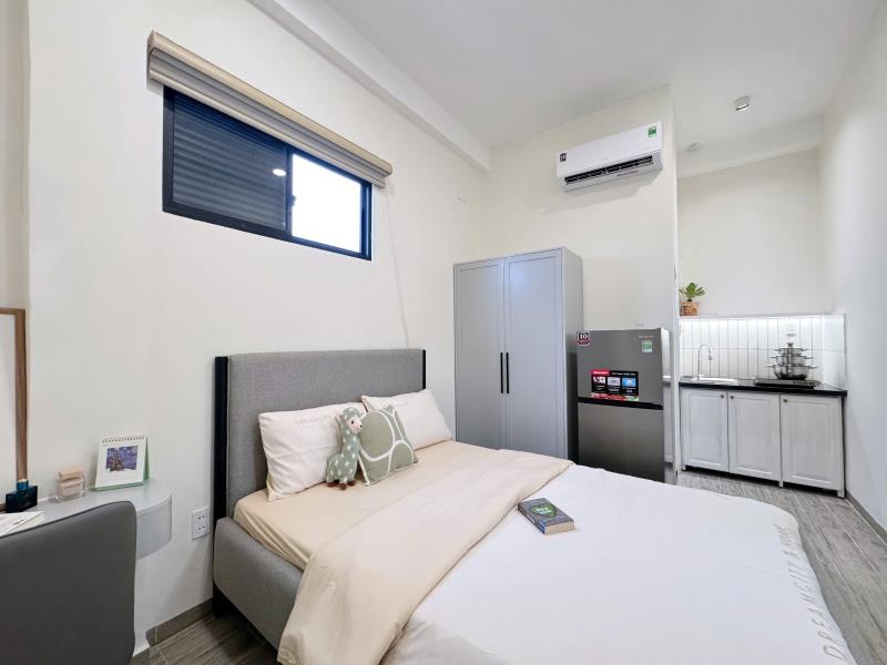 Studio full nội thất, an ninh ngay đh văn hiến, âu cơ