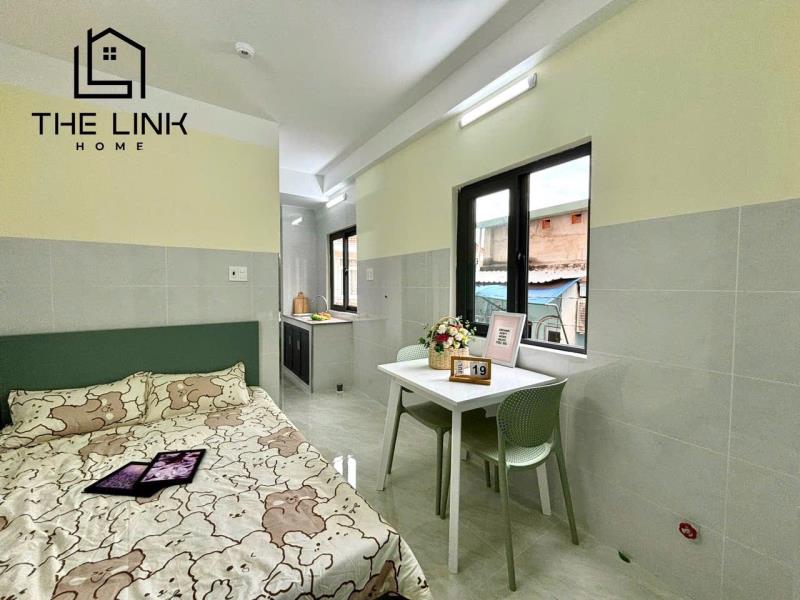 Cho thuê căn hộ full nội thất quận bình thạnh, không gian thoáng đãng - gần hutech, ngoại thương, gtvt - Ảnh 2